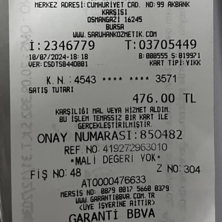 Saruhan Kozmetik Fiyaskosu