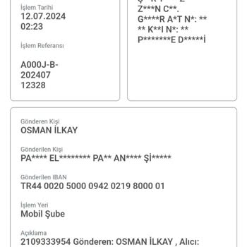 Telegram Aktivasyon Ödemesi Adı Altında İki Dfa Para Alıp Geri Ödeme Yapmadılar