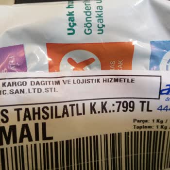 BRC Kargo Dağıtım İade Etmek İstiyorum