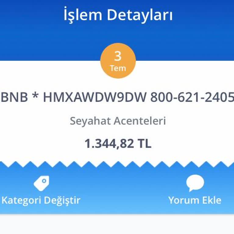 Airbnb Bilgim Dışında Kredi Kartından Para Çekme