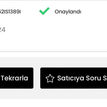 Bilge Kırıktaş Şikayet Ürünün Gelmemesi Ve Paramın Ödenmemesi