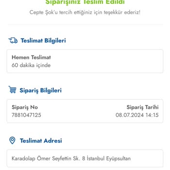 Şok Marketler Şok Siparişimi Eksik Getirdi Çözüm Olmadı
