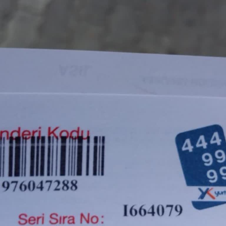 Yurtiçi Kargo Hatalı Kargo Kodu Ve Gelmeyen Kargo