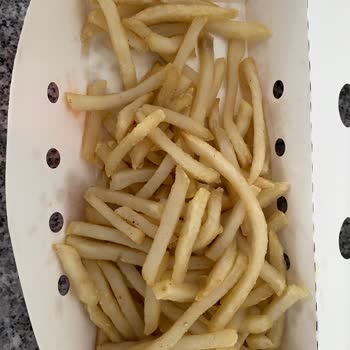 Burger King Haşlanmış ( Kızarmış) Patates