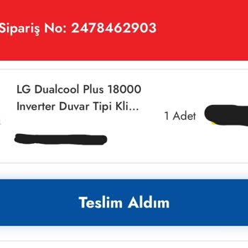 Şok Marketler Şok Marketten Aldığım Klima Teslim Edilmiyor.