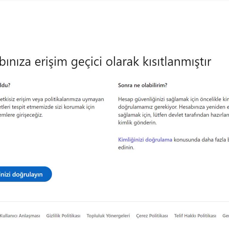 Linkedin Hesabıma Giriş Yapamıyorum