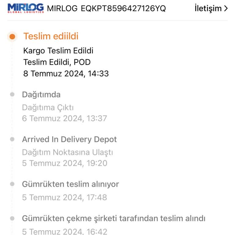 Mirlog Lojistik Adresimi Yanlış Girdiği İçin Kargom Başka Bir Yerde