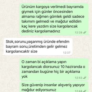 Meysadesign Meysadesing Ürünümü Göndermedi Mağdur Edildim