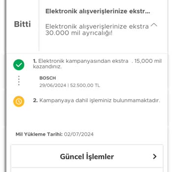 Garanti BBVA Garanti Shopandfly Hak Edilen Millerin Alınamaması