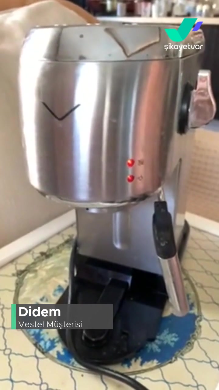 Vestel Barista Kahve Makinesi Kireç Işığı Aylardır Düzelmedi! videonun kapak resmi