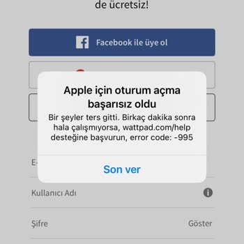 Wattpad Hesabıma Giriş Yapamıyorum