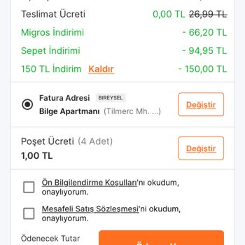 Migros Sanal Market Resmen Banka Puanlarıma Göz Dikti