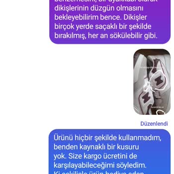 Pinkloves Yanlış Ve Kalitesiz Ürün Teslimatı: İade Sürecinde Sorun Yaşıyorum