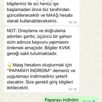 Paketlemeacentesi (Instagram) Evde İş İmkanı Acentesi Önlem İstiyorum Bilgilerim Tehlikede Olabilir