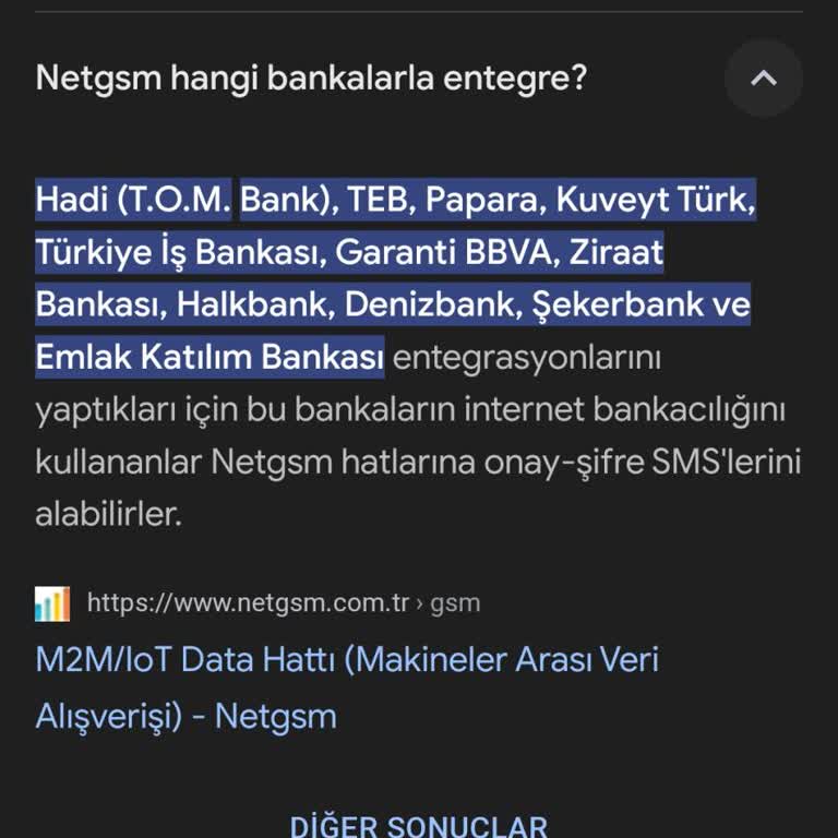 Netcell Netgsm Banka Entegrasyon Sorunu