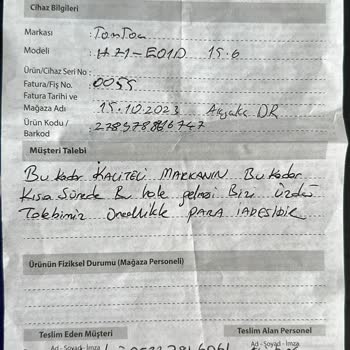 D&R Dr. Kitap Mağazasına İnceleme İçin Verilen Ürün Hakkında