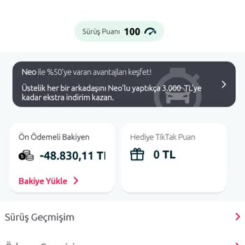 TikTak Kirala Kaza Para Cezası