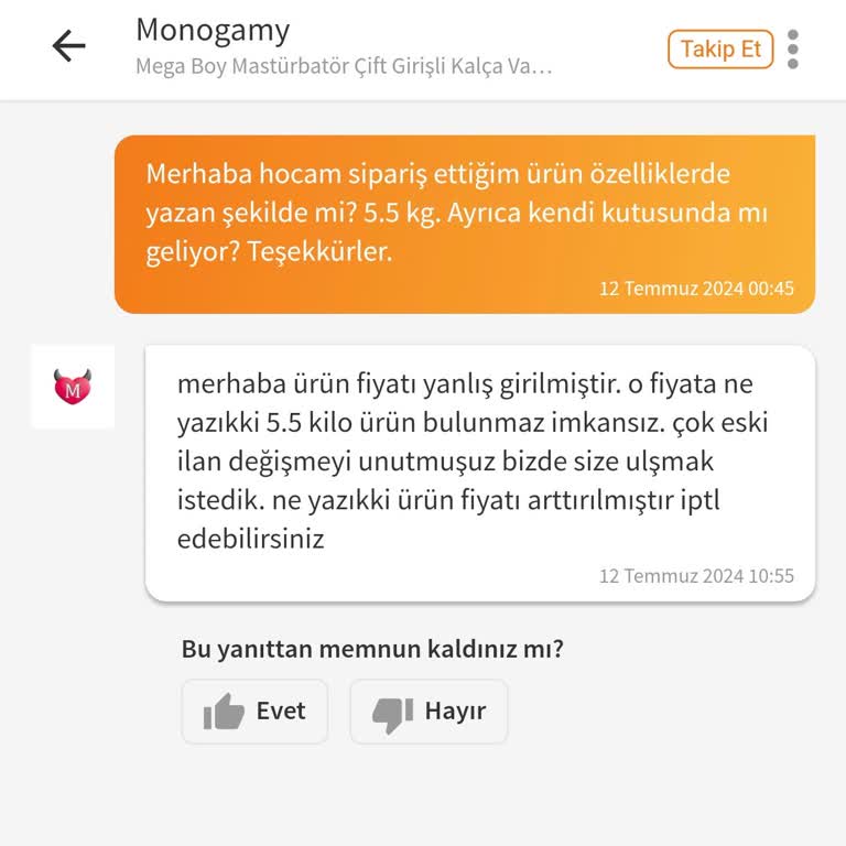 Trendyol Müşteriye Sahip Çıkmıyor