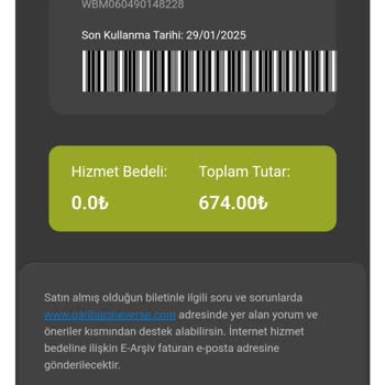 Paribu Cineverse Ücreti İadesi Yatmıyor.