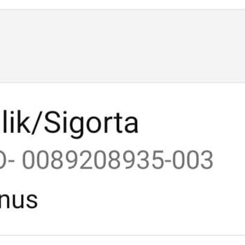 Eureko Sigorta Kredi Kartımdan Onaysız Para Çekip DASK Yeniliyor.