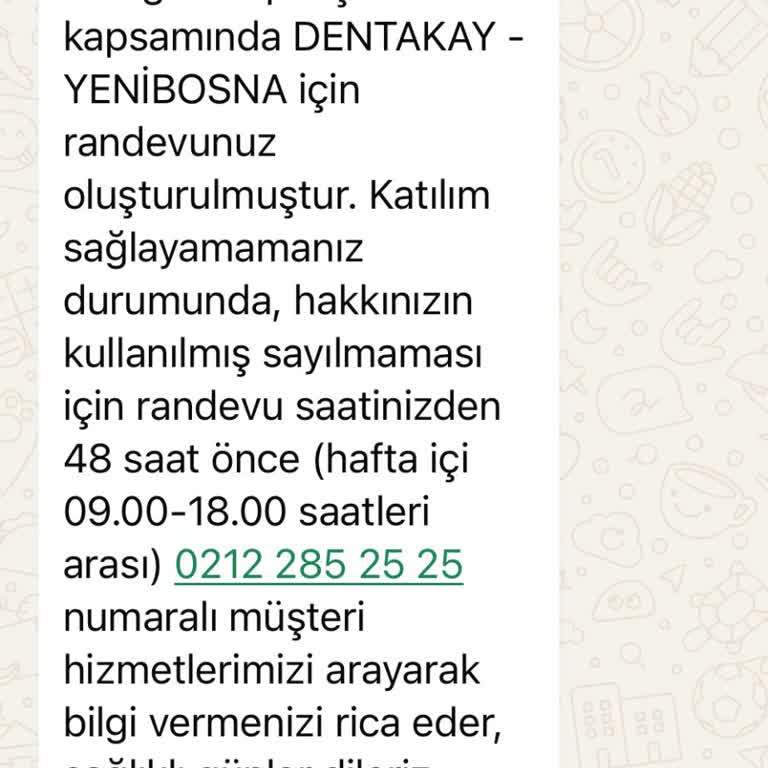 QNB Sigorta Diş İçin Çok İleri Tarihe Randevu Veriyor