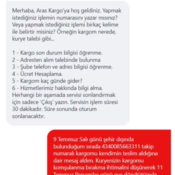 Aras Kargo Kargom Farklı Birisine Teslim Edildi.