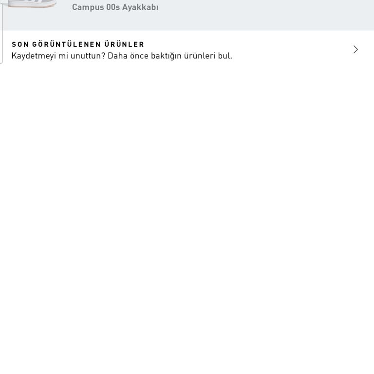 Adidas Campus 00s Stok Sorunu