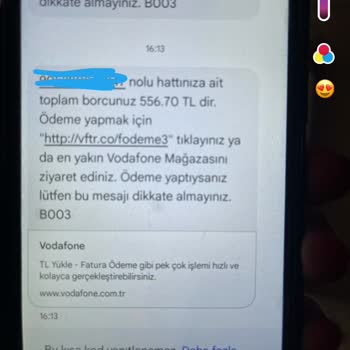 Vodafone Faturalı Hattı Ödememe Rağmen Günlerdir Ödenmeyen Fatura Mesa