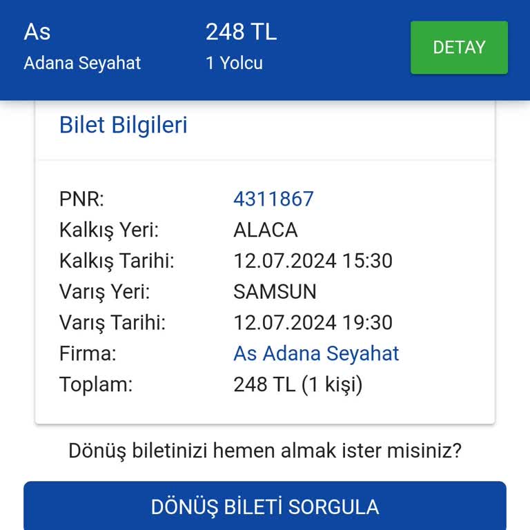 As Adana Seyahat Muavinin Beni Otobüse Almak İstememesi