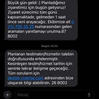 Vivense Garantili Ürün İçin Onarım Yapmadı