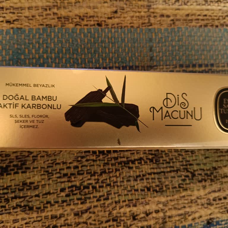 Eyüp Sabri Tuncer Diş Macununda Ağır Koku Var.