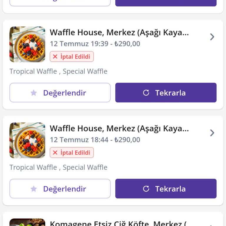 Waffle House Siparişlerinizi İptal Ediyor!