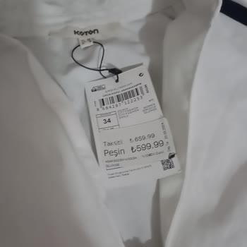 Koton Etiketi Ürün Değişimi Yapılmasını İstiyorum