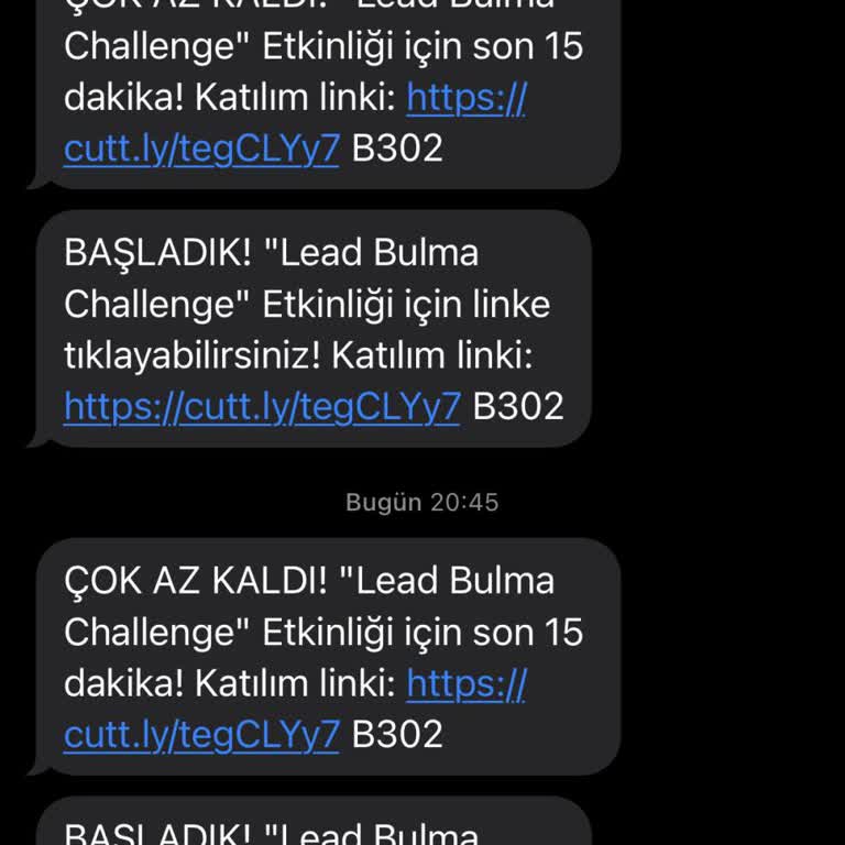 Dares D. M. (Fatih Çoban Danışmanlık) SMS Krizi