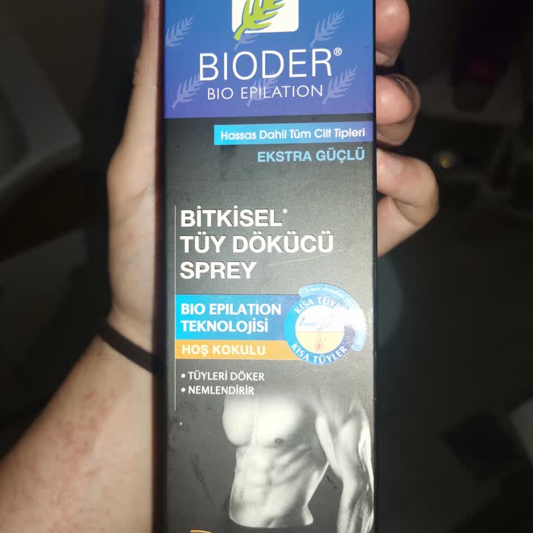 Bioder Tüy Dökücü Sprey Tahriş Etti