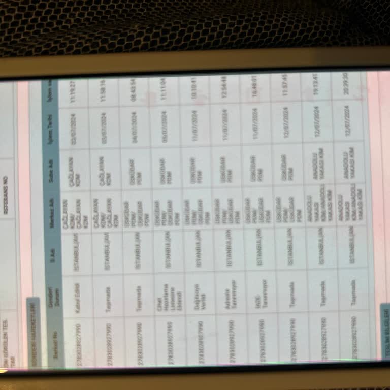 İstanbulkart Kargo Sıkıntısı