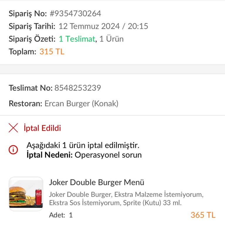 Trendyol Mağdur Oldum Bu Sondu