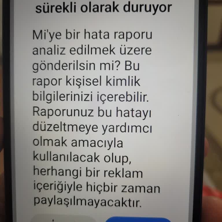 Xiaomi Redmi 13 C Kurulum Hatası