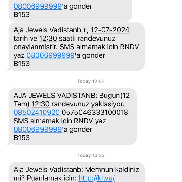 Aja Jewels Vadi İstanbul Şubesi