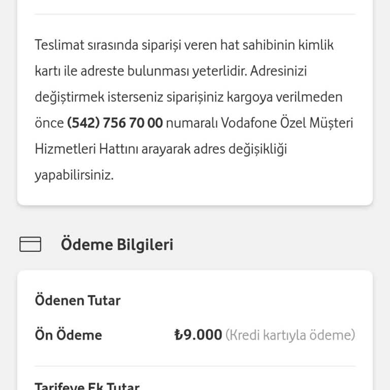 Vodafone Faturaya Ek Cihaz İndirim Kodu