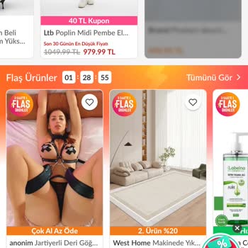 Trendyol Görsel Dikkatsizliğine Bakın