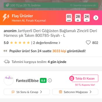 Trendyol Görsel Dikkatsizliğine Bakın
