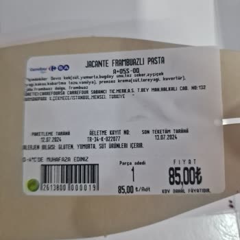 Carrefour SA Bayat Pasta Sattılar