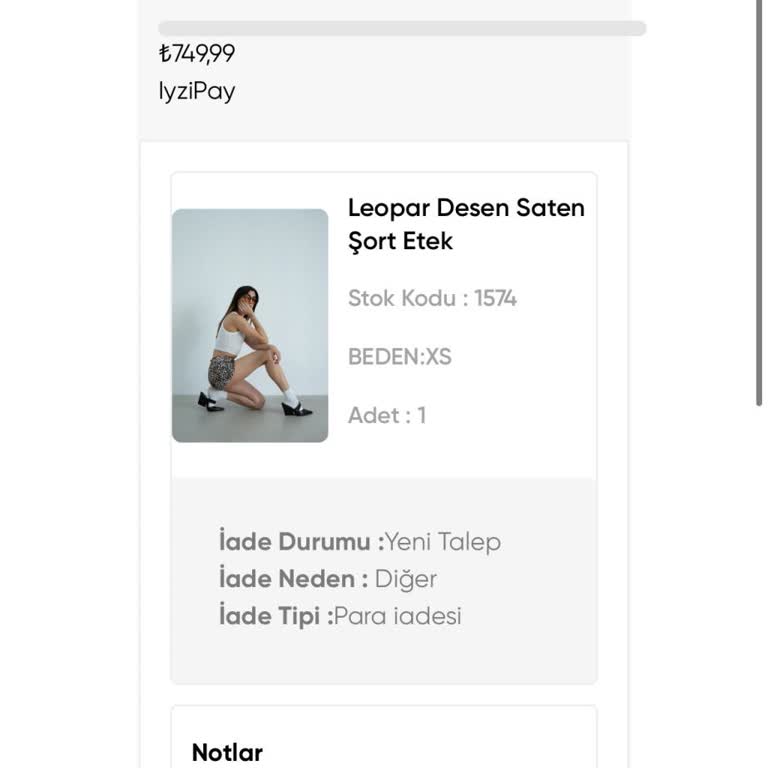 Oilean.co İade Almıyor Ve Geri Dönüş Yapmıyor