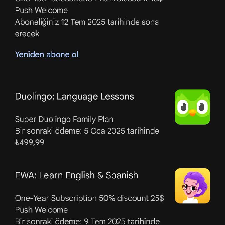 Ewa English Abonelik Ücret İadesi