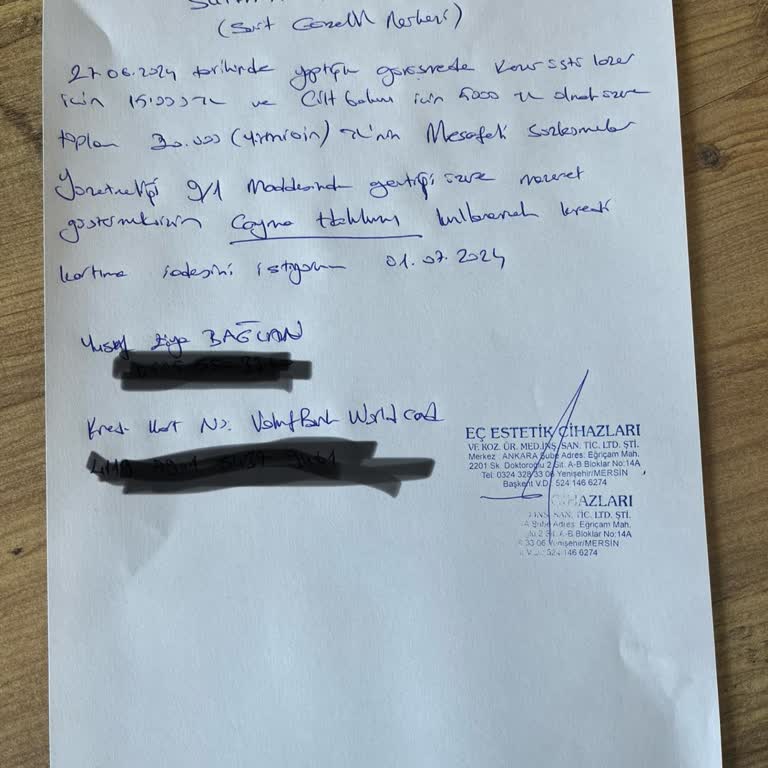 Suit Marina Güzellik Merkezi Yanıltıcı Ödeme Ve İade Sorunu