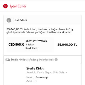 Beymen Ürünümün Elime Ulaşmasını İstiyorum