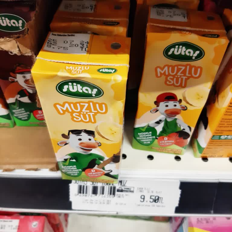Sütaş Etiket İle Kutu Üzerindeki Fiyat Farklı