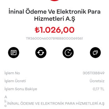 İninal Kart Para İadesi İstiyorum