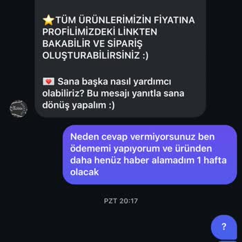 Bubblebunny.co Satıcısının Ürünü Kargoya Vermemesi İletişim Kurulamama